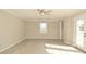 Spacious living room featuring recessed lights, new flooring and a large window at 1615 N E St, Elwood, IN 46036