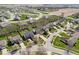 Aerial view of homes in a beautiful neighborhood at 16726 Blackbird Ct, Noblesville, IN 46060