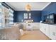 Bright playroom with hardwood floors, beanbag chairs, and lots of natural light at 16726 Blackbird Ct, Noblesville, IN 46060