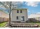 This home has a beautiful green yard and a garden area with mulch and brick edging at 16780 Lowell Dr, Noblesville, IN 46060