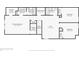 View of the second floor plan featuring multiple bedrooms, bathrooms and closets at 16780 Lowell Dr, Noblesville, IN 46060