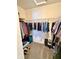 Walk-in closet with ample hanging space and shelving for optimal organization at 16869 Cimarron Pass, Noblesville, IN 46060
