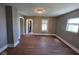 The living room is bright and airy with multiple windows at 2819 W 16Th St, Indianapolis, IN 46222