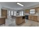 Spacious kitchen with an island, cozy dining area, and plenty of cabinet space at 3427 Brunswick Ave, Indianapolis, IN 46227