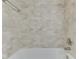 Tiled shower stall showcasing neutral colors and a clean, modern design at 4037 Hazy Ln, Greenwood, IN 46142