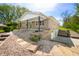 Charming home with stone facade, covered front porch, and landscaped front yard at 5079 S Lick Creek Rd, Morgantown, IN 46160