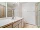 Bathroom featuring neutral colors, and a shower at 5839 Quail Run Dr, Indianapolis, IN 46237