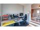 Home office with an open concept design and natural light at 598 Collier St, Columbus, IN 47201
