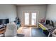 Home office space with a view of the outdoors at 598 Collier St, Columbus, IN 47201