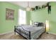 Comfortable bedroom with a star light fixture and ample decor at 6827 Fallen Leaf Dr, Whitestown, IN 46075