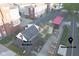 Bird's eye view of the property near the Monon Trail and Bub's Burgers at 11 Woodacre Dr, Carmel, IN 46032