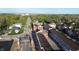 A high angle view of the community's well maintained landscape and brick buildings on a sunny day at 11 Woodacre Dr, Carmel, IN 46032