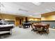 Basement with table tennis, pool table, game table, and space for recreation at 12010 Landover Ln, Fishers, IN 46037