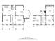 Detailed floor plans for both first and second floor showing layout of rooms, bathrooms and porch at 1394 N Michigan Rd, Shelbyville, IN 46176