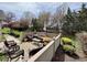 Cozy patio area featuring comfortable seating and well-maintained landscaping at 16924 Maple Springs Way, Westfield, IN 46074