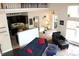 Open-concept living space with kitchen, dining, and lounge areas, ideal for modern living at 2120 Dakota Dr, Franklin, IN 46131