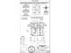 Detailed plot plan showing the property lines and dimensions of the property with surrounding streets at 2257 Aviary Ln, Danville, IN 46122