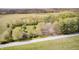 Scenic aerial view of land parcel with trees and road frontage at 3913 E Cr 600 S, Clayton, IN 46118