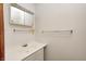 Bathroom features a white vanity, a large mirror, and a shower/tub combination at 3913 E Cr 600 S, Clayton, IN 46118