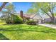 Attractive single-Gathering home with a brick chimney, and large front lawn at 4322 Matrea More Ct, Indianapolis, IN 46254