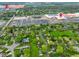 Aerial view highlights nearby shopping and the proximity of Brownsburg High School at 507 S Grant St, Brownsburg, IN 46112