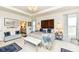 Bright main bedroom with an ensuite bathroom, stylish decor, and plenty of space at 5158 Montview Way, Noblesville, IN 46062