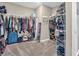 Spacious walk-in closet with ample storage, organized racks, and plenty of room for accessories at 546 Freedom Dr, Pittsboro, IN 46167