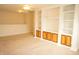 Bedroom features built-in shelving, cabinets, and a ceiling fan at 6725 Tramcus Dr, Indianapolis, IN 46260