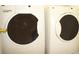 View of the white washer and dryer featuring black rims at 6725 Tramcus Dr, Indianapolis, IN 46260