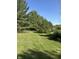 Lush green yard featuring scattered trees, creating a serene and spacious outdoor area at 10770 W 650 S, Columbus, IN 47201