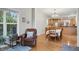 Charming dining area with natural light, seamlessly connected to the kitchen and living space for easy entertaining at 11341 Abercairn Ct, Zionsville, IN 46077