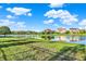 Picturesque pond surrounded by well-maintained lawns and beautiful homes, offering a serene view at 11341 Abercairn Ct, Zionsville, IN 46077