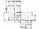 Layout of the home's first floor featuring kitchen, garage, Primary suite, and living spaces at 1509 Chatham Rdg Ct, Westfield, IN 46074