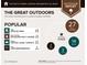Outdoor report showing nearby parks, golf, hiking and lakes at 1641 N Cornell Ave, Indianapolis, IN 46202