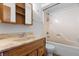 Bathroom with a vanity and a shower at 1953 N Alton Ave, Indianapolis, IN 46222