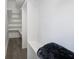 Spacious walk-in closet with shelving, hanging rods and hardwood floors at 2226 Central Ave, Indianapolis, IN 46205
