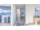 Inviting entryway showcasing the foyer leading into the bright and open living spaces at 4722 E Shadowbrook Dr, Camby, IN 46113