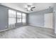 Bright bedroom featuring a ceiling fan, and good natural lighting at 5110 Lilium Dr, Plainfield, IN 46168