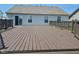 Large wooden back deck at 5703 Wood Hollow Dr, Indianapolis, IN 46239