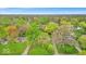 Scenic aerial perspective of a home nestled within a lush, green neighborhood, showcasing the area's natural beauty at 6340 Monitor Ln, Indianapolis, IN 46220