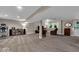 Spacious basement with carpet, offering ample room for entertainment and relaxation at 6340 Monitor Ln, Indianapolis, IN 46220