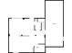 Floor plan showing recreation room, bath, utility and stairs leading to the upper level at 6340 Monitor Ln, Indianapolis, IN 46220
