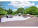 A backyard oasis with a hot tub, bar and pool at 6990 Old Hunt Club Rd, Zionsville, IN 46077