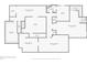 Basement plan featuring theater, wine cellar, closets and storage at 6990 Old Hunt Club Rd, Zionsville, IN 46077