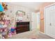 Bright and playful bedroom with a dresser and closet featuring unique decor at 709 S Meridian St, Lebanon, IN 46052