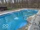 Inviting in-ground pool with clean water, providing an ideal spot for summer fun at 769 Raintree Dr, Avon, IN 46123