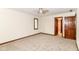 Bedroom with neutral carpet, ceiling fan, and ample natural light at 8242 Windhaven Cir, Indianapolis, IN 46236