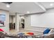 Finished basement featuring carpeted floors and plenty of room to entertain at 8277 Plumwood Ln, Indianapolis, IN 46256