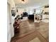 Spacious living area with open layout, seamlessly connects kitchen and living room, featuring modern décor at 1119 E Main Cross St, Edinburgh, IN 46124