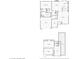 Comprehensive floor plans display layout of both floors with room dimensions and details for easy visualization at 11205 Echo Ridge Ln, Indianapolis, IN 46236